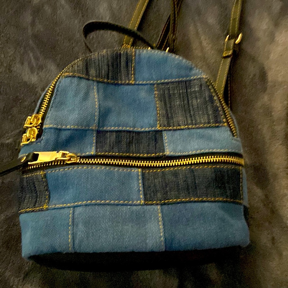 Denim book bag